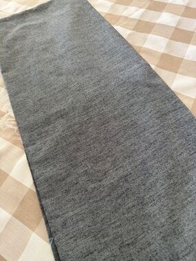 Gray Home Fabric Runner - Neutral Table or Sofa Throw